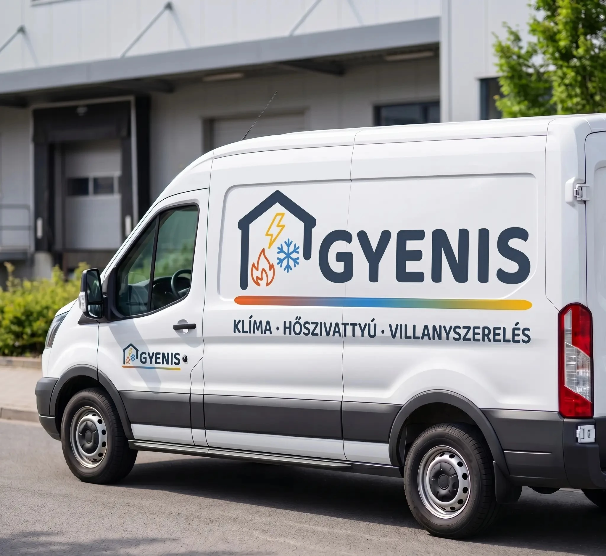 Gyenis Klíma cégautó